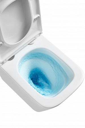 Подвесной унитаз безободковый Terminus Ватикан Монолит 490х340 белый Копейск - фото 8