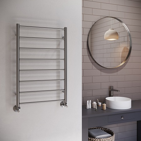 Аврора П8 500х800 Полотенцесушитель TERMINUS Оружейная сталь Копейск - фото 3