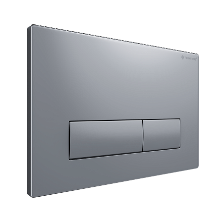 Клавиша смыва для инсталляции Terminus Классик кнопка прямоугольник цвет хром Копейск - фото 2