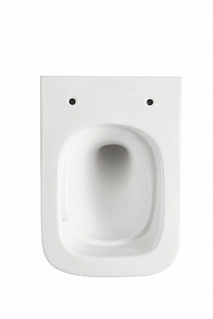 Подвесной унитаз безободковый Terminus Ватикан 490х340 белый Копейск - фото 5