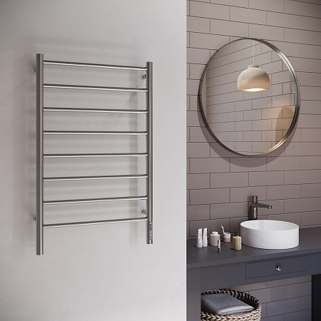 Аврора П8 500х850 Электро Полотенцесушитель TERMINUS Оружейная сталь Копейск - фото 3 Аврора П8 500х850 Электро Полотенцесушитель TERMINUS Оружейная сталь Копейск - фото 3