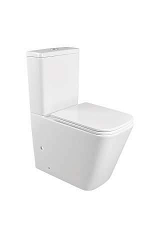 Напольный унитаз-компакт безободковый Terminus Ватикан 610х365 белый Копейск - фото 3 Напольный унитаз-компакт безободковый Terminus Ватикан 610х365 белый Копейск - фото 3