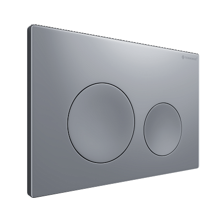 Клавиша смыва для инсталляции Terminus Классик кнопка круг цвет хром Копейск - фото 2