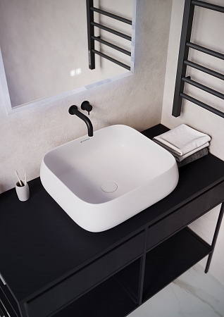 Раковина накладная Terminus Сицилия 440х390х150 Копейск - фото 3