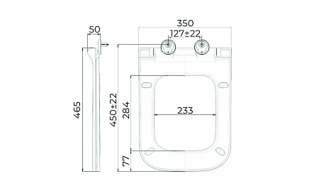 Сиденье для унитаза Terminus Ното цвет белый Копейск - фото 7