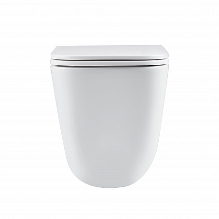 Подвесной унитаз безободковый Terminus Ватикан Монолит 490х340 белый Копейск - фото 6