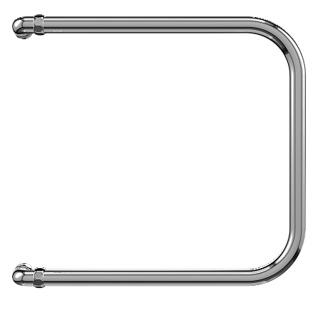 Эконом П-обр AISI 32х2 500х500 Полотенцесушитель  TERMINUS Копейск - фото 2