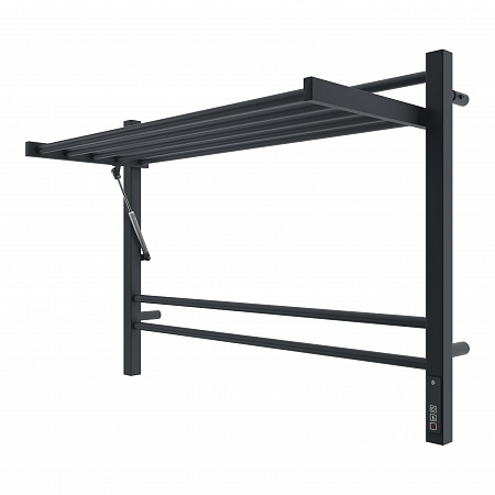 Горизонт П8 800х600 электро КС ЧЕРНЫЙ МУАР Полотенцесушитель TERMINUS Копейск - фото 1