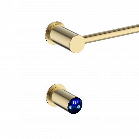 Аккорд П5 500х800 электро Полотенцесушитель TERMINUS Брашированное золото Копейск - фото 3