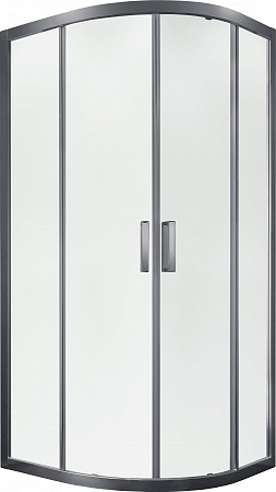Душевой уголок слайдер Terminus Соренто 06 1000х1000х2000  четверть круга хром Копейск - фото 1
