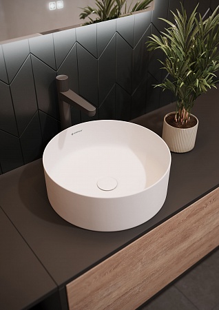 Раковина накладная Terminus Аврора 410х410х140 Копейск - фото 3