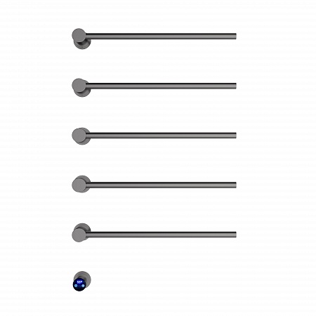 Аккорд П5 500х800 электро Полотенцесушитель TERMINUS Оружейная сталь Копейск - фото 2