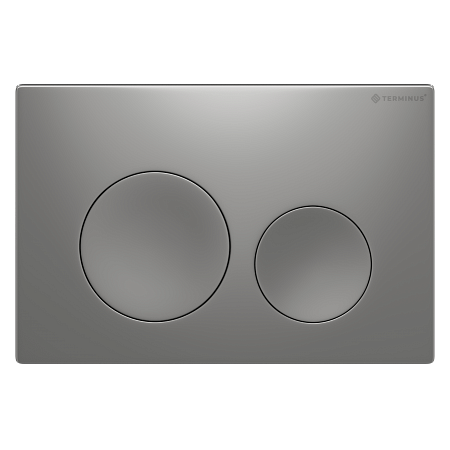 Клавиша смыва для инсталляции Terminus Классик кнопка круг цвет матовый хром Копейск - фото 1 Клавиша смыва для инсталляции Terminus Классик кнопка круг цвет матовый хром Копейск - фото 1