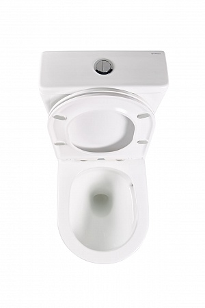 Напольный унитаз-компакт безободковый Terminus Аврора 625х390 белый Копейск - фото 4 Напольный унитаз-компакт безободковый Terminus Аврора 625х390 белый Копейск - фото 4