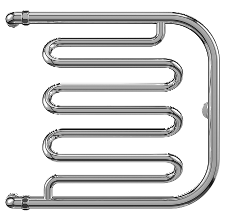Фокстрот-Лиана AISI 600х600 Полотенцесушитель  TERMINUS Копейск - фото 2