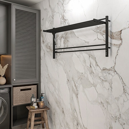 Горизонт П8 1200х600 электро КС ЧЕРНЫЙ МУАР Полотенцесушитель TERMINUS Копейск - фото 4