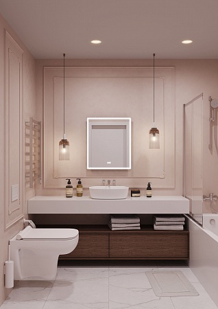 Подвесной унитаз Terminus Ното 550х350 белый Копейск - фото 3